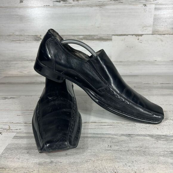 Stacy adams luxury slip‎ in dress shoe Mens 10 - Picture 6 of 9